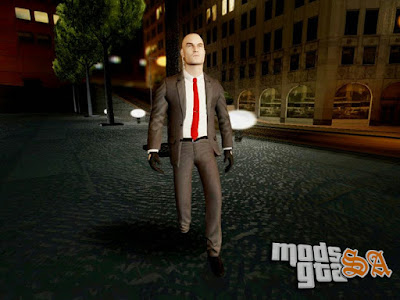 Hitman Absolution Agente 47 para GTA San Andreas